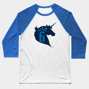 The Unicorn - Kristaps Porzingis Baseball T-Shirt